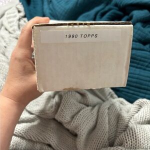 1990 Topps Trading Card Box